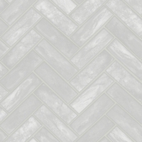 Wickes  Graham & Brown Contour Lustro Silver Decorative Wallpaper -1