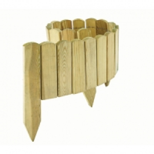 Rowlinson Easy Fix Dome Top Timber Edging Pack of 4 - 1200 x &pound;39.99