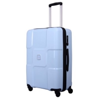 Debenhams  Tripp - Ice blue World medium 4 wheel suitcase