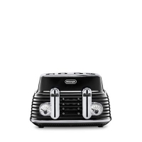 Debenhams  Breville - Black Scultura 4 slice toaster CTZ4003.BK