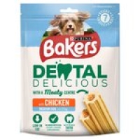 Morrisons  Bakers Dental Delicious Medium Dog Treat Chicken