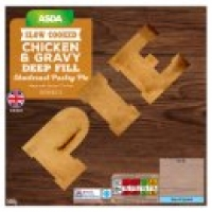 Slow Cooked Chicken & Gravy Shortcrust Pie £3.30