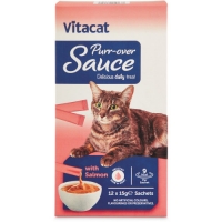 Aldi  Vitacat Purr-Over Sauces Salmon
