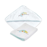 Aldi  Chameleon Baby Towel & Mitt