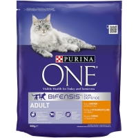 Wilko  Purina One Adult Dry Cat Food Chicken and Whole Grains 800g