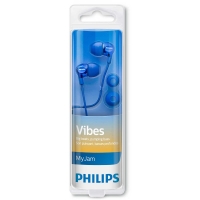 BigW  Philips MyJam In-EarGel Blue - SHE3700BL