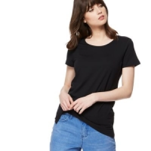 Debenhams  Red Herring - Black crew neck t-shirt