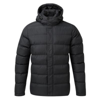 Debenhams  Tog 24 - Black hexham long insulated jacket