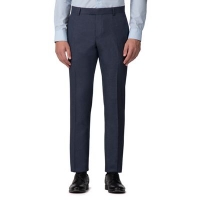Debenhams  Red Herring - Slate blue jaspe slim fit trousers