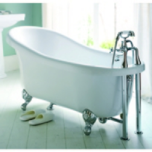 Slipper Roll Top Freestanding Bath