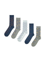 Debenhams  Burton - 5 pack coloured spotted socks