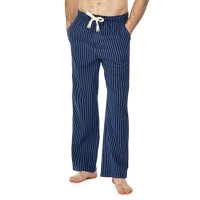 Debenhams  RJR.John Rocha - Navy striped pyjama bottoms