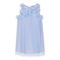 Debenhams  RJR.John Rocha - Girls light blue floral embellished dress