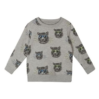 Debenhams  bluezoo - Boys grey tiger print sweater