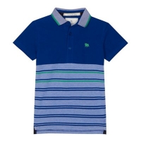 Debenhams  J by Jasper Conran - Boys blue striped polo shirt