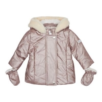 Debenhams  J by Jasper Conran - Baby girls pink quilted jacket