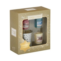 Debenhams  Yankee Candle - Pack of 3 votive candle and holder gift set