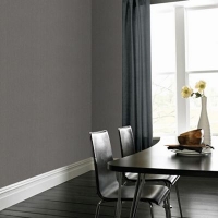 Debenhams  Superfresco Easy - Grey Textile Wallpaper