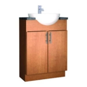 Montrose Semi-Recessed Basin Unit 600mm