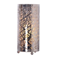Debenhams  Home Collection - Natalie Silver Metal and Clear Crystal Gla