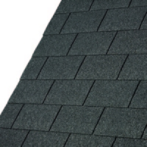 IKO Armourglass Black Square Shingles 3m2 Pack 21 £43.99