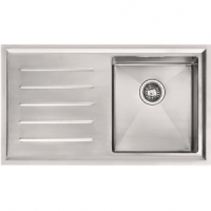 Franke Winsford 1 Bowl Left Hand Drainer Kitchen Sink - Stai £499.00