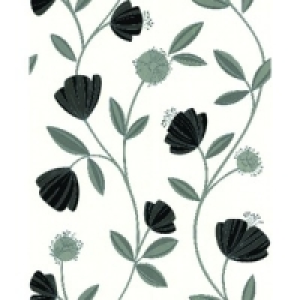 Superfresco Easy Capri Decorative Wallpaper Charcoal 10m