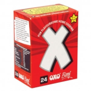 24 OXO BEEF STOCK CUBES £1.39