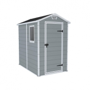 Keter Manor Plastic Shed Grey - 6 x 4 ft £320.00