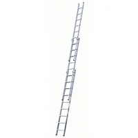 Wickes  Youngman 3 Section Aluminium Extension Ladder - Max Height 6