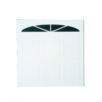 Wickes  Wickes Bronte Glosswhite Framed Canopy Garage Door 2134 x 21
