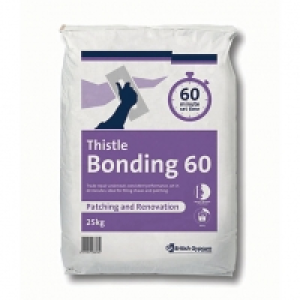 British Gypsum Thistle Bonding Coat Plaster 60 - 25kg £11.50