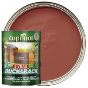 Cuprinol 5 Year Ducksback Matt Shed & Fence Treatment - Harv £12.00