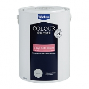 Wickes Colour @ Home Vinyl Soft Sheen Emulsion Paint - Magno &pound;17.00