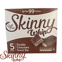 HomeBargains  Skinny Whip Double Chocolate Snack Bars (20 x 5 Bars)