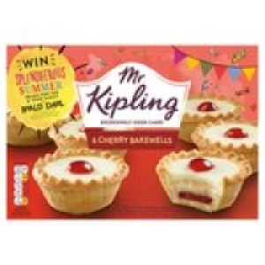 Mr Kipling Cherry Bakewells £1.60