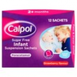 Infant Paracetamol Suspension 2+ months Strawberry Flavour S £3.00