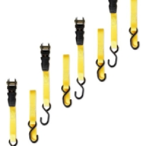Ratchet Tie Down 25mm 4 Pack £9.99