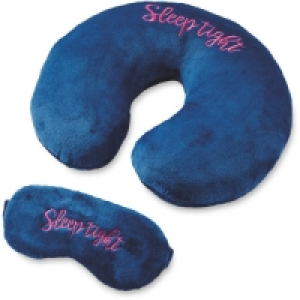 Sleep Tight Pillow and Eye Mask Set