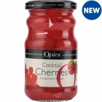 JTF  Opies Red Cocktail Cherries 225g