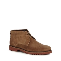 Debenhams  Rockport - Taupe leather Marshall Chukka boots
