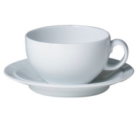 Debenhams  Denby - Glazed White tea saucer
