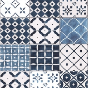 Graham & Brown Contour Porches Blue Decorative Wallpaper - 1 &pound;16.99