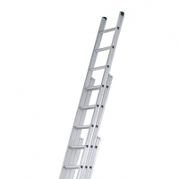 Wickes  Arrow Triple Extension Aluminium DIY Ladder - Max Height 6.3