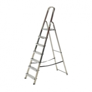 Youngman Professional 7 Tread Aluminium Stepladder &pound;59.00