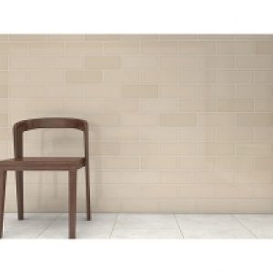 Wickes  Wickes Soho Oat Ceramic Tile 300 x 100mm