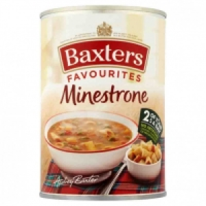 BAXTERS MINESTRONE SOUP 380G £0.59