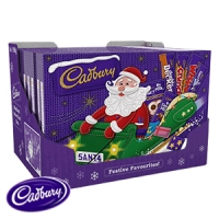 HomeBargains  Cadbury Christmas Santa Selection Box (Case of 8)