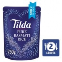 Ocado  Tilda Pure Microwave Basmati Rice 250g