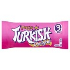 Frys Turkish Delight Chocolate Bar 3 Pack £1.00